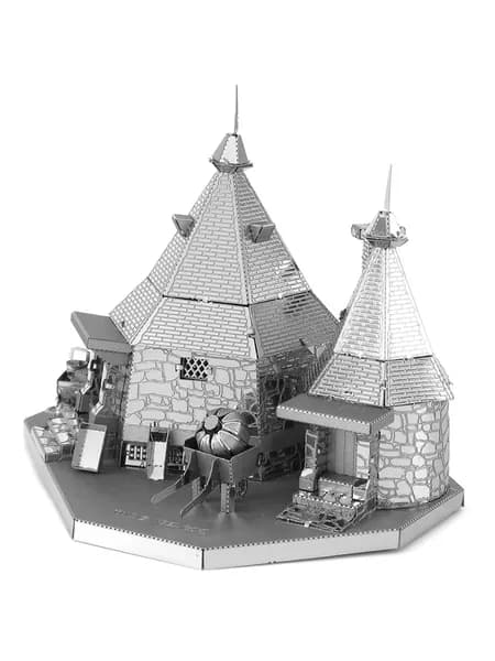 3D - стереоскопическая головоломка из нержавеющей стали DIY Креативная модель Хагрид Хижина