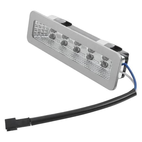 Двойной ряд светодиодных ламп для вытяжки, 12v, из abs, нержавеющей стали и матового стекла для кухни