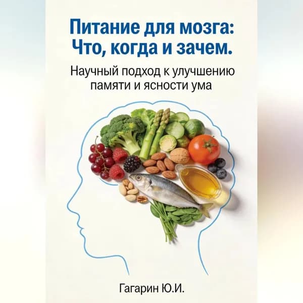 Питание для мозга: что, когда и зачем. Научный подход к улучшению памяти и ясности ума | Гагарин Юрий | Электронная аудиокнига