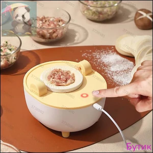 Многофункциональный бестселлер для кухни: электрическая машина с формами для экструзии лапши и пельменей, оснащенная пылезащитной крышкой, предназначена для домашнего хозяйства и ресторана