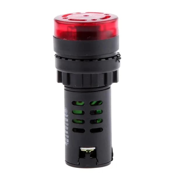 Сигнальная лампа с зуммером LED, AD16-22SM, AC220V