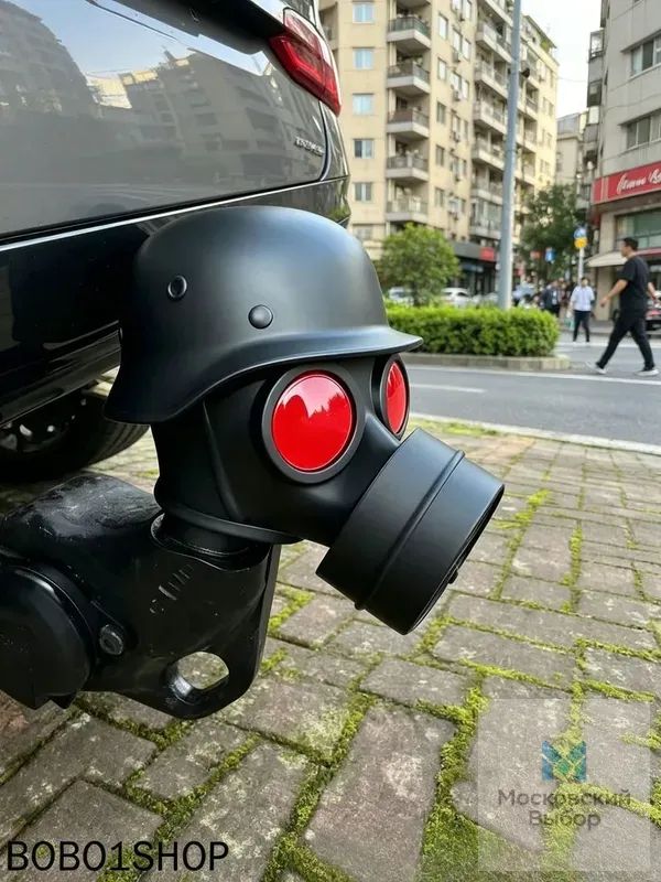Украшение крюка прицепа/колпачок на фаркоп,Это удлиненный нос с ромбовидной текстурой