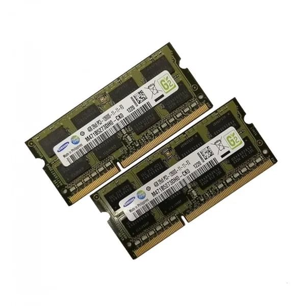 Оперативная память DDR3, 1600 МГц, 2 x 4 ГБ (Sams M471B2573DH0-CKO (Kit 2x4Gb))