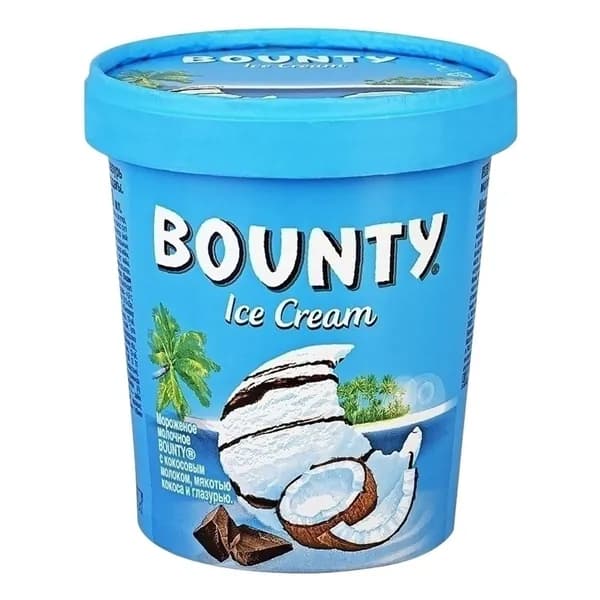 Мороженое молочное Bounty 10% БЗМЖ 272 г