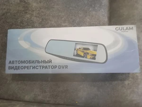 Видеорегистратор автомобильный зеркало/ регистратор с камерой заднего вида Culam