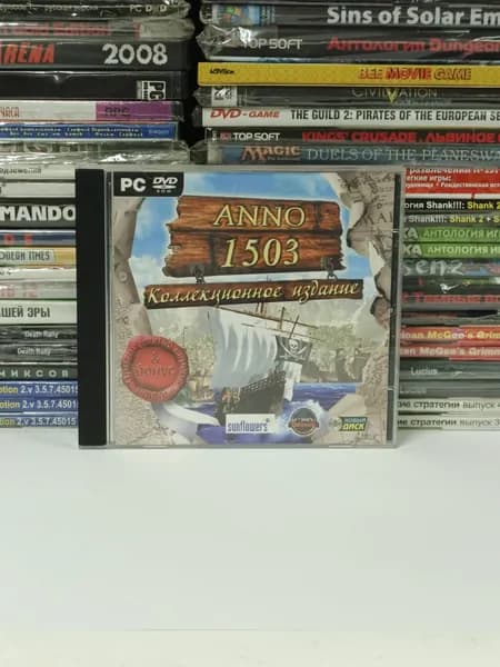 Видеоигра Anno 1503 (2006) коллекционное издание PC DVD