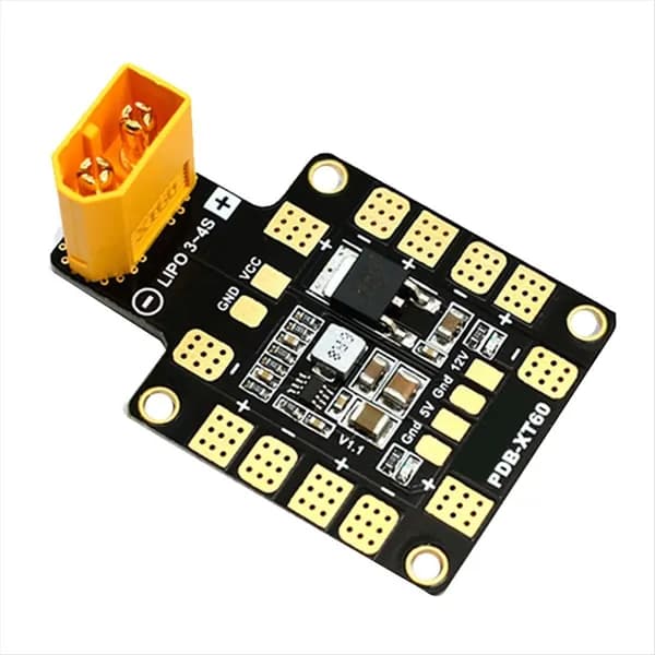 Для Matek Systems PDB Power Distribution Board XT60 с BEC 5V 12V