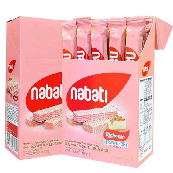 Полоски вафельного печенья