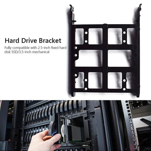 Пластиковый кронштейн для крепления HDD SSD 25 и 35 дюймов