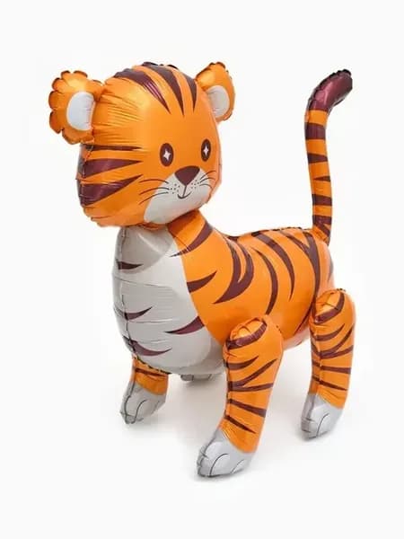 Гигантский 3D Тигр — воздушный шар 23 дюйма