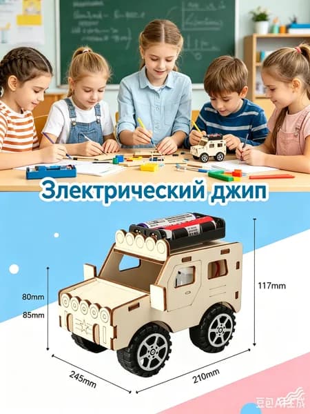 Набор для научных экспериментов, детские развивающие игрушки, упаковочные материалы ручной работы
