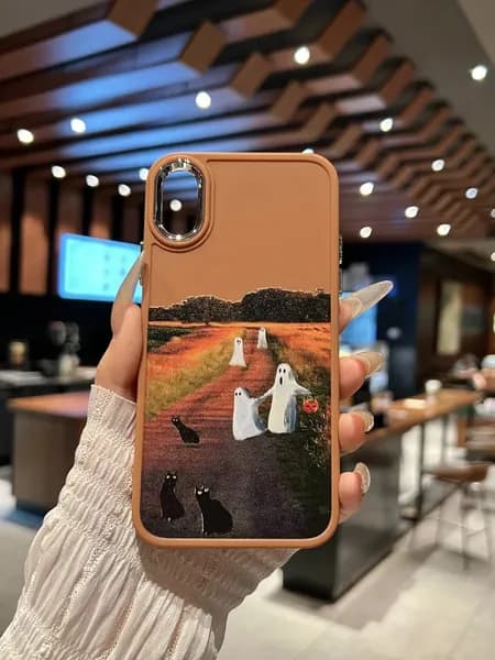 Чехол на iPhone X/XS с принтом