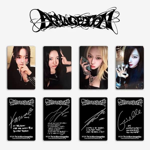 Карточки Aespa альбом карты k-pop карточки коллекционные 5.4*8.6cm