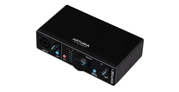 Студийная звуковая карта Arturia MiniFuse 1 Black