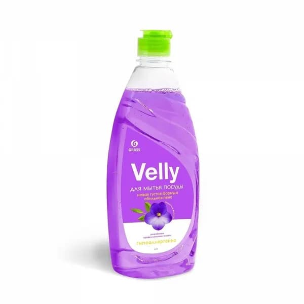 Средство для мытья посуды GRASS Velly Бархатная фиалка, 500 мл (125383)