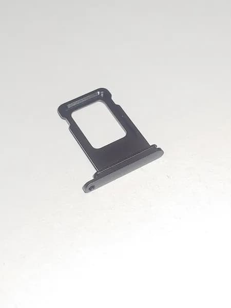 Сим лоток для Apple iPhone 11 (черный), Держатель СИМ карты Apple iPhone 11 (черный), Контейнер SIM, SIM holder (черный)