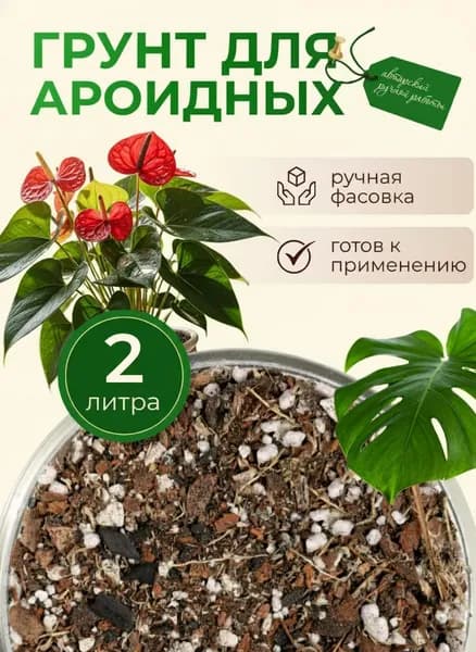 Грунт для ароидных растений 2 л