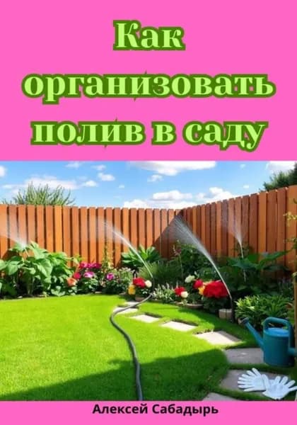 Как организовать полив в саду | Сабадырь Алексей | Электронная книга