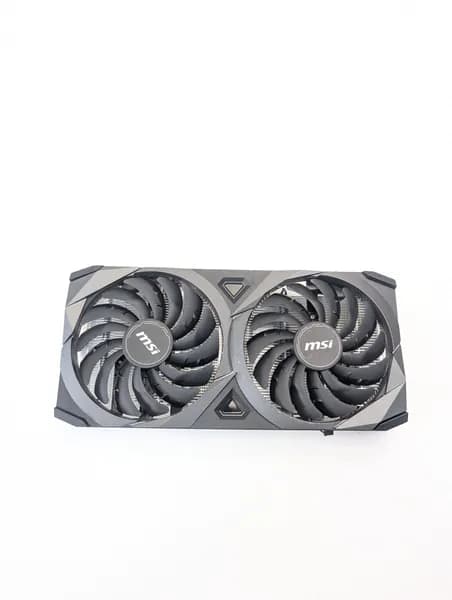 Вентиляторы с кожухом и радиатором для видеокарт MSI RTX 3060 Ventus 2X