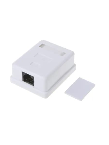 Разъемы RJ45 Cat6 Keystone низкопрофильные настольные для Ethernet