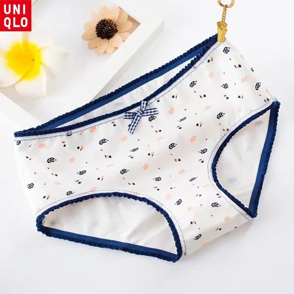 Трусы боксеры, брифы Женское хлопчатобумажное нижнее белье Uniqlo