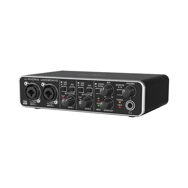 Behringer UMC204HD - USB-аудиоинтерфейс