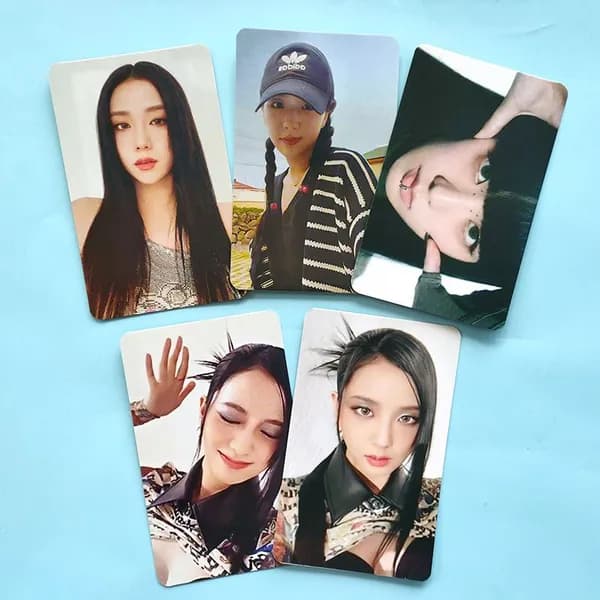 Карточки BLACKPINK BPk-pop карточки коллекционные 54 * 86 мм 5 шт