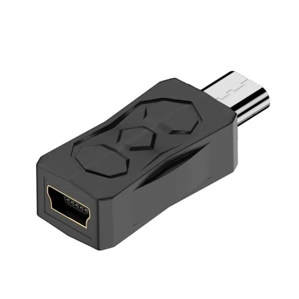 Адаптер двусторонней передачи данных 480 Мбит/с-разъем mini USB к разъему micro