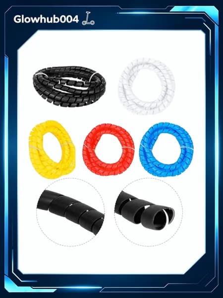 Защита троса 2M для Ninebot Xiaomi, PP, 50г, Red/White/Yellow/Brown, новинка, устойчива к износу