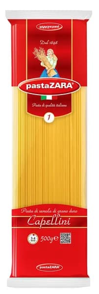 Макароны Pasta Zara Спагетти капеллини, 500 г