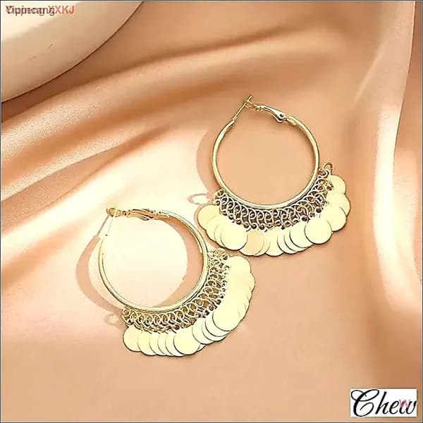 Серьги асимметричные винтаж