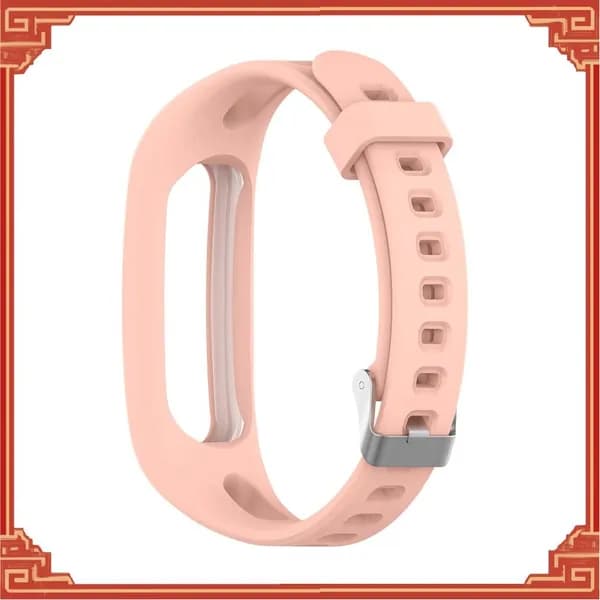Силиконовый ремешок для часов Huawei Honor Band Светло-розовый