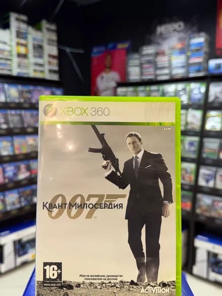 Игра 007: Квант Милосердия (Xbox 360) (Box)