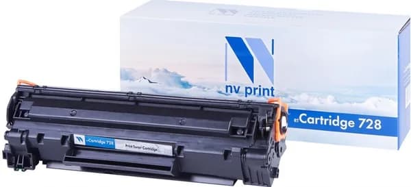 Тонер-картридж NV Print NV-728, лазерный, черный