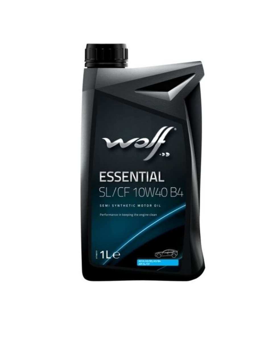 Wolf Essential 10W-40 Масло моторное, Полусинтетическое, 1 л