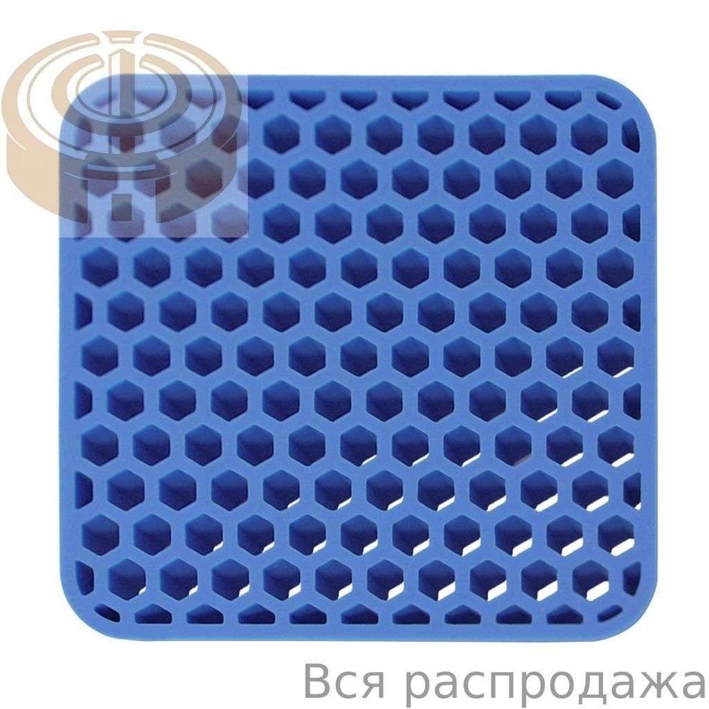 Силиконовый коврик для хранения сменной головки-синий