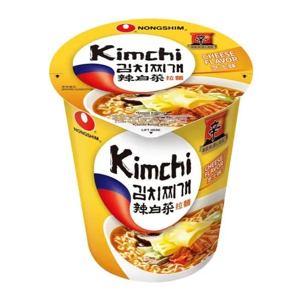 Лапша Nongshim Кимчи Рамен с сырным вкусом 70г