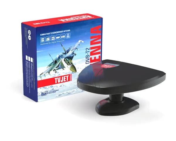 Комнатная антенна с усилителем для ТВ приставок Рэмо BAS-5340-5V TVJET