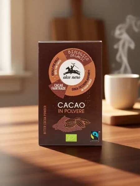 Какао порошок Alce Nero 75 г, Италия