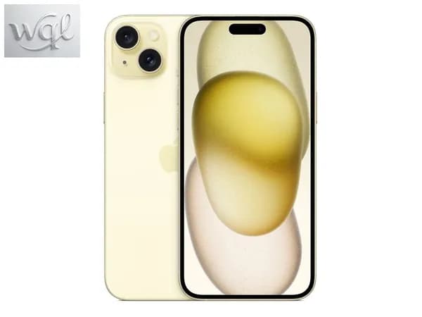 Муляж iPhone 15 Plus Yellow Titanium / Макет-копия смартфона Айфон 15 Плюс жёлтый титан / Образец для витрины iPhone 15 Plus жёлтый титан