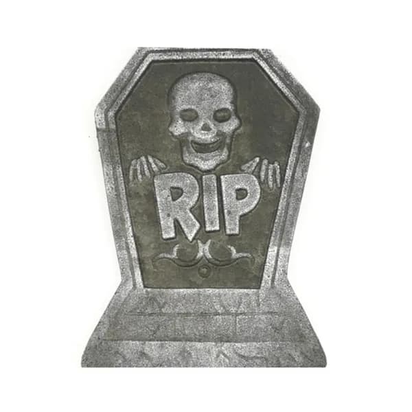 Пенопластовый надгробный памятник с черепом для Хэллоуина, - Призрачный коготь