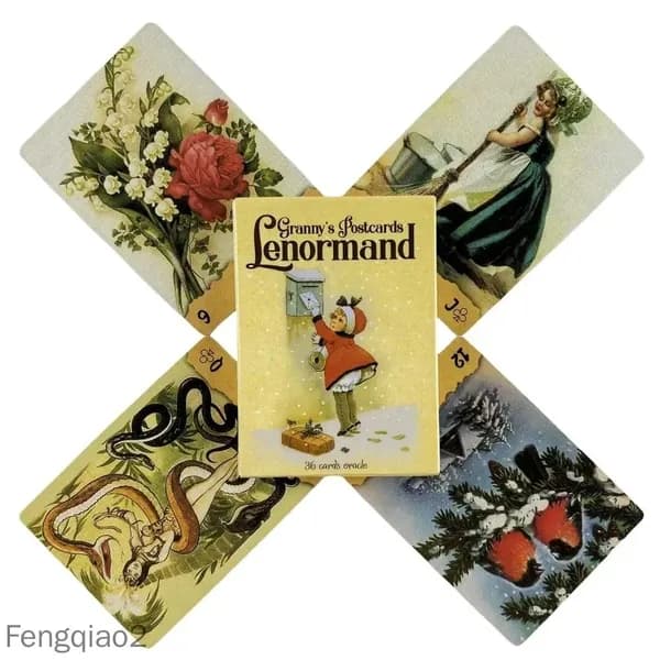 Карты таро Оракул Ленорман Бабушкины открытки/Granny's Postcards Tarot Cards Lenormand