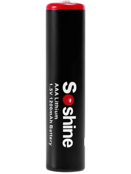 Батарейка Soshine литиевая AAA FR03 Lithium 1.5v
