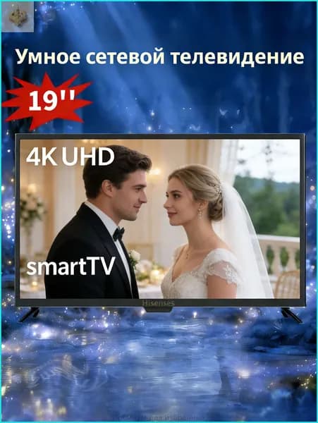 Телевизор 19″ 4K UHD