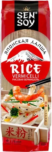 Лапша Sen Soy Premium Rice Vermicelli рисовая 300г
