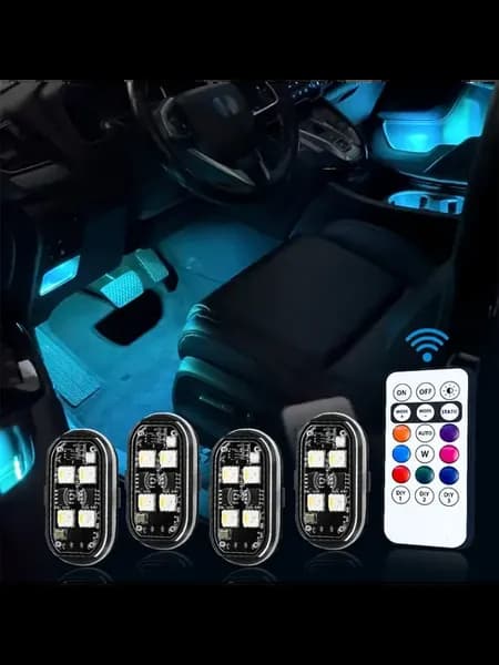4 шт. LED автомобильные лампы с пул�