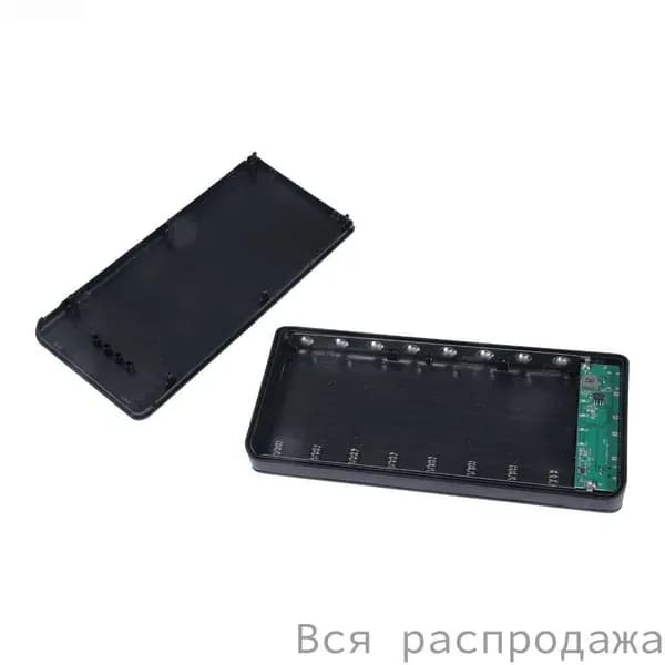 Корпус для Power Bank на 8x18650, Черный