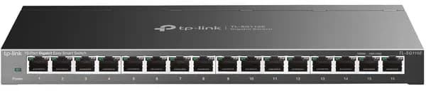 TP-Link TL-SG 116 E, 16-портовый 10/100/1000 Мбит/с гигабитный неуправляемый коммутатор Pro