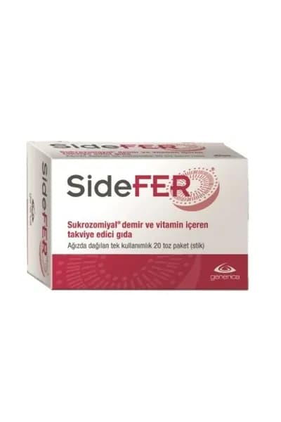 Sidefer 20 пакетов порошка