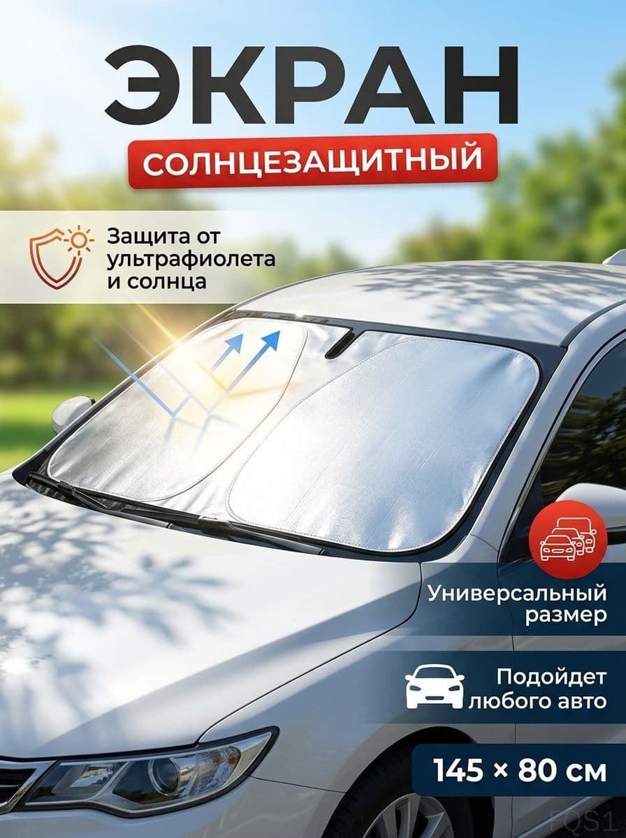 Юпитер Шторка солнцезащитная 140 см х 80 см, затемнение: 98%